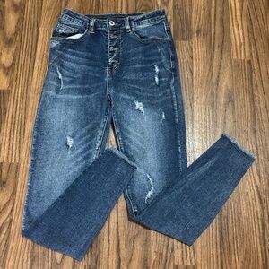 SHEIN * Woman’s Skinny Straight Leg Denim Jeans * Size Small * Inseam 26 inches